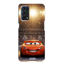 Чохол з принтом Маквін для Oppo F19 – Червоний маквін