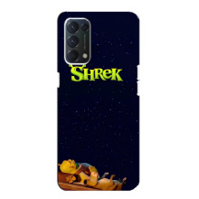 Чохол з мультфільмом Шрек на Oppo F19 – Шрек лого