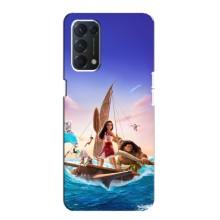 Чехол с мультфильмом Моана Oppo F19 – Моана и Мауи