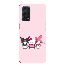 Чехол с персонажем Куроми на Oppo F19 – Куроми Мелоди Китти