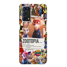 Чехол Зоотрополіс на Oppo F19 – Коллаж Зоо
