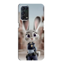 Чехол Зоотрополіс на Oppo F19 – Зайка Джуди