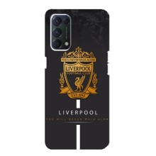 Чехлы для Оппо Ф19 (VPrint) - ТОП ФК (FC Liverpool)