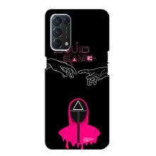 Чохол Гра в кальмара для Oppo F19 – Охоронець