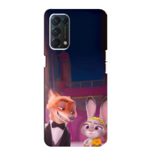 Силіконовий чохол з принтом Зоотрополіс для Oppo F19 – Головні герої