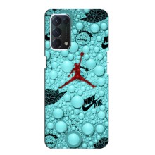 Силіконовый Чохол Nike Air Jordan на Оппо Ф19 – Джордан Найк