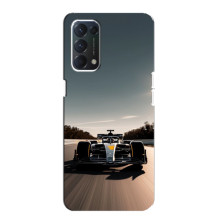 Чехол с прнтом Формула 1 на Oppo F19