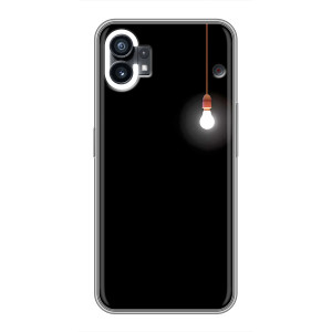 Чехол с картинками на черном фоне для OPPO F31 – Лампочка