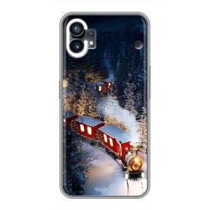 Силиконовый бампер на рождество для OPPO F31 – Поезд