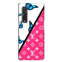 Брендновые Чехлы для Oppo Find X2 - (PREMIUMPrint) (Мода LV)