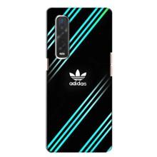 Чехлы Адидас для Oppo Find X2 (AlphaPrint) (Адидас с полосами)