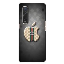 Чехлы ГУЧЧИ для Оппо Финд х2 (AlphaPrint) (Apple gucci)