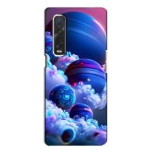Чохли КОСМОС  на Oppo Find X2 – Сині планети