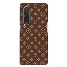 Чохли Луі Вітон для Oppo Find X2 (AlphaPrint - LOUIS VUITTON) – фон LOUIS VUITTON