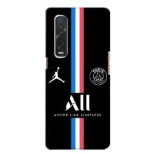 Чехлы PSG для Oppo Find X2 (AlphaPrint) (футболка ПСЖ)
