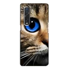 Чехлы с Котиками для Oppo Find X2 (VPrint) (Глаз кота)