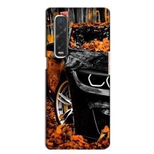 Чехлы с Машинами на Оппо Финд х2 (VPrint) (Черная Машина)