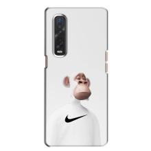 Чехлы с Обезьянами NFT для Oppo Find X2 (AlphaPrint) (обезьяна NFT Nike)