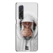 Чехлы с Обезьянами NFT для Oppo Find X2 (AlphaPrint) (обезьяна NFT в тату)