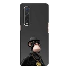 Чехлы с Обезьянами NFT для Oppo Find X2 (AlphaPrint) (Обезьяна NFT)