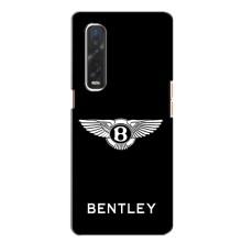 Чехлы с тематикой "Крутые машины" на Oppo Find X2 (Logo Bentley)