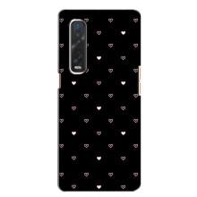 Чехлы с тематикой "Маленькие Сердечки" на Oppo Find X2 (Маленькие сердечки)
