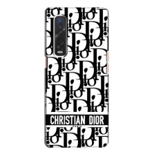 Чехол (Dior, Prada, YSL, Chanel) для Oppo Find X2 (Christian Dior)