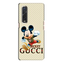 Чехол Disney Mouse Oppo Find X2 (PREMIUMPrint) (Mikki Gucci)