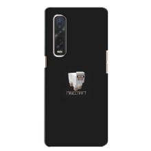 Чехол Майнкрафт на Oppo Find X2 (AlphaPrint) Minecraft (Овечка Майнкрафт)