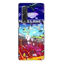 Чехол майнкрафт для Oppo Find X2 – MINECRAFT