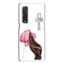 Чехол с печатью для Oppo Find X2 - (Мода) (AlphaPrint) (Коронавирус)