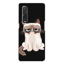 Чехол на тематику: Коты для Oppo Find X2 – Взгляд кота
