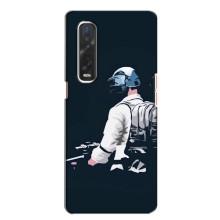Чохол з картинкою "Герой Pubg" на Oppo Find X2 – В екіперівці
