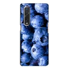Чехол с изображением  вкусной еды для Oppo Find X2 – Голубика
