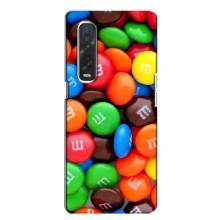 Чехол с изображением  вкусной еды для Oppo Find X2 – Разноцветные M&M'S