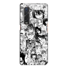 Анимешный чехол для Oppo Find X2 – Ahegao manga