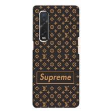 Чехол для Oppo Find X2 с картинкой Supreme (AlphaPrint)