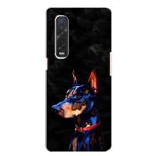 Бампер для Oppo Find X2 с картинкой "Песики" (Собака Мопс)