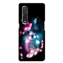 Чохол з Лисичкою для Oppo Find X2 – Чорна лисиця