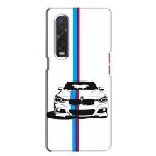 Чехол для Оппо Финд х2 - с принтом БМВ (AlphaPrint) (Машина БМВ)