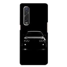 Чехол для Оппо Финд х2 - с принтом БМВ (AlphaPrint) (Машина BMW)