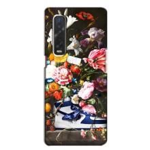 Чехол для Oppo Find X2 - с принтом Найк (AlphaPrint) (Стиль Найк)
