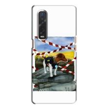 Чехол с принтом Собаки Патрон для Oppo Find X2 – Храбрый Патрон