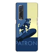 Чехол с принтом Собаки Патрон для Oppo Find X2 – Patron