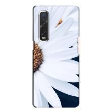 Чохол з ромашками на Oppo Find X2 – Пів ромашки