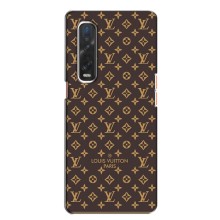 Чехол Стиль Louis Vuitton на Oppo Find X2 – Фон Луи Виттон