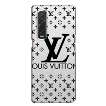 Чехол Стиль Louis Vuitton на Oppo Find X2 – LV