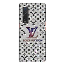 Чохол Стиль Louis Vuitton на Oppo Find X2 – Яскравий LV