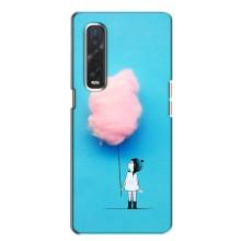 Дівчачий Чохол для Oppo Find X2 – Дівчинка з хмаринкою