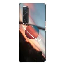 Космические Чехлы для Оппо Финд х2 (VPrint) (Сатурн)